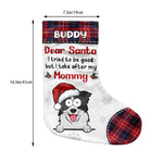 Custom Name Funny Pet Christmas Gifts - Personalized Christmas Stocking
