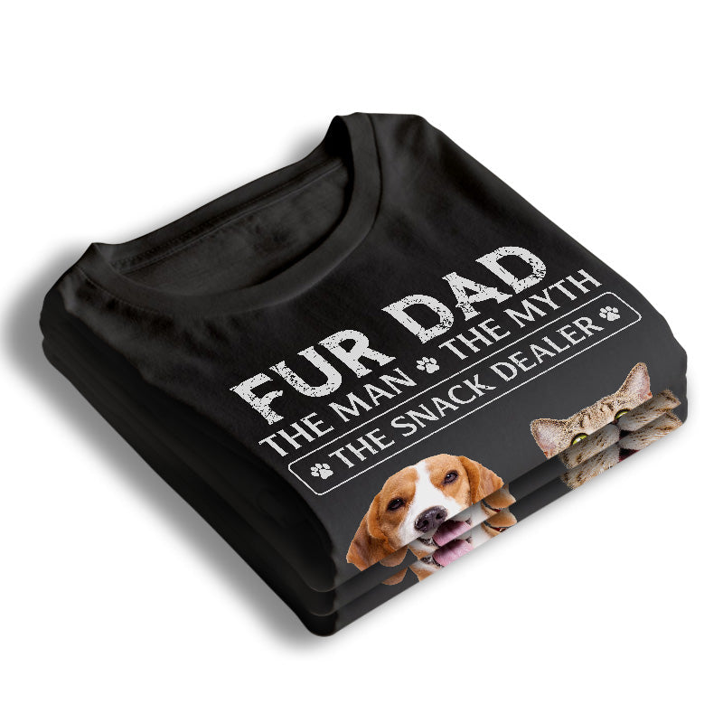 Custom Photo My Best Snack Dealer Ever - Dog & Cat Personalized Custom Unisex T-shirt, Hoodie, Sweatshirt - Father's Day, Birthday Gift For Pet Owners, Pet Lovers