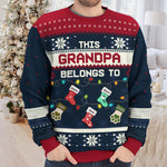 Custom Name Christmas Gifts for Grandma - Personalized Sweatshirt