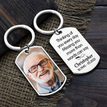 Custom Photo Memorial Keepsake - Personalized Keychain