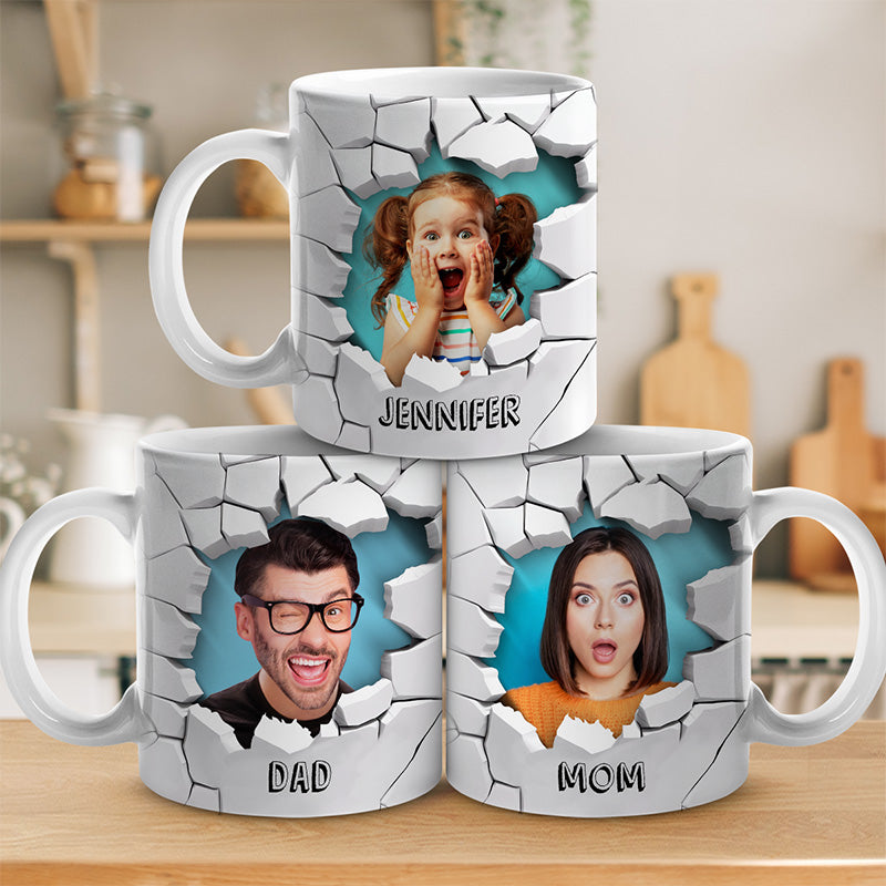 Custom Name Surprise Girl Gifts for Kids - Personalized Mugs
