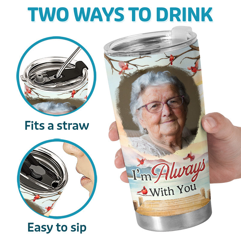 Custom Photo Memorial Keepsake - Personalized Tumbler