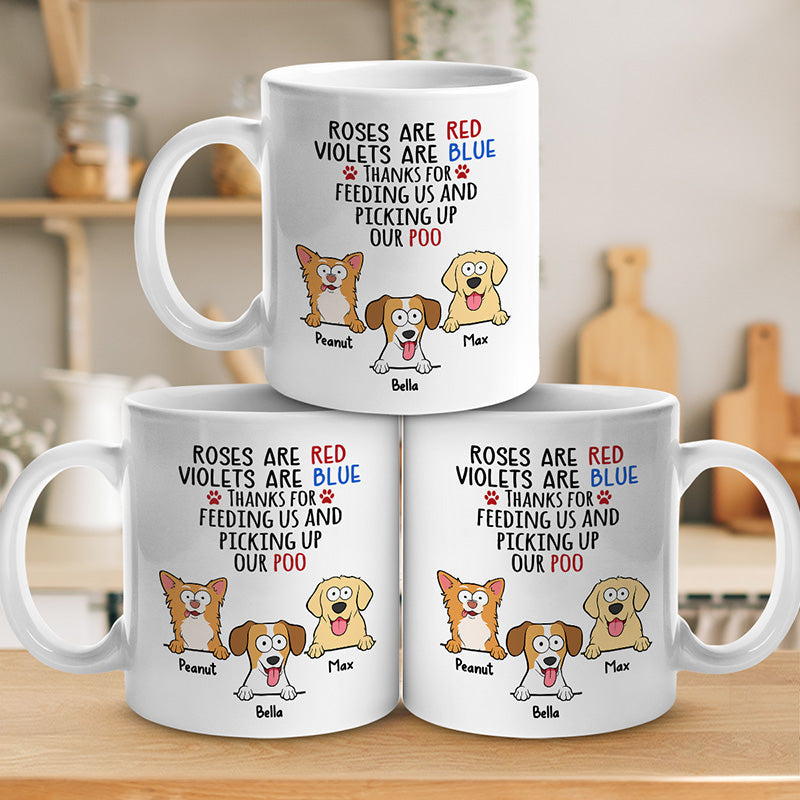 Custom Pet Name Funny Pet Parent Gifts - Personalized Mugs