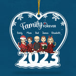 Custom Name Family Christmas Gifts - Personalized Ornament