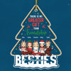 There Is No Greater Gift Than - Bestie Personalized Custom Ornament - Acrylic Christmas Tree Shaped - Christmas Gift For Best Friends, BFF, Sisters