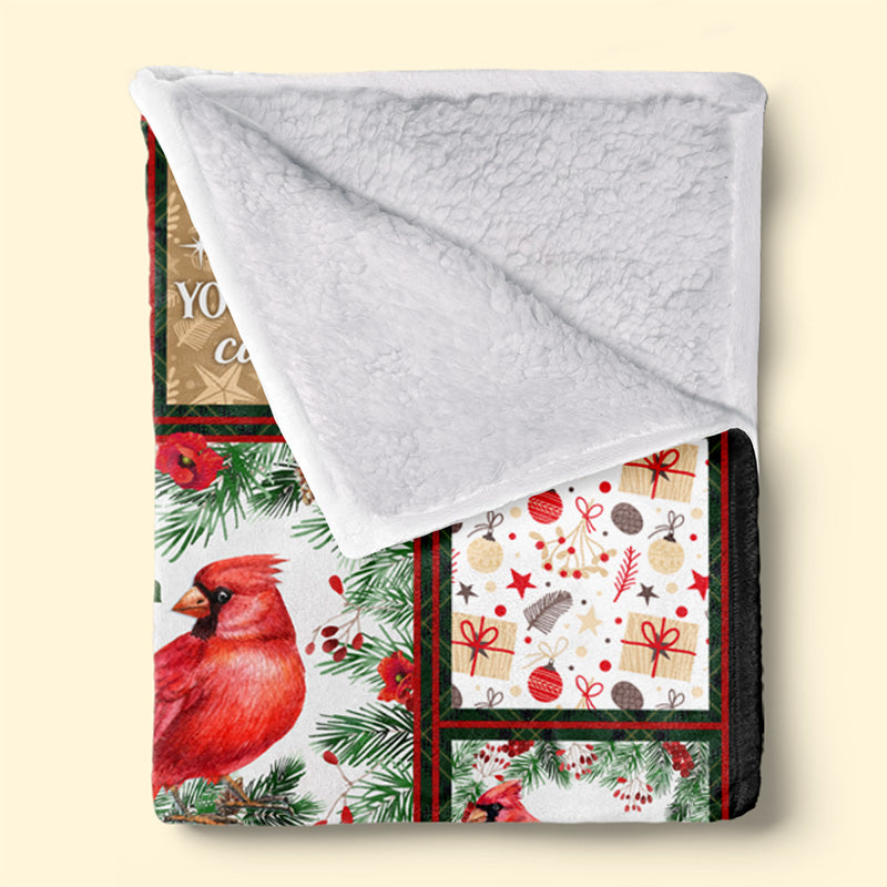 I'm Always With You - Memorial Personalized Custom Blanket - Christmas Gift, Sympathy Gift For Family Members