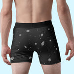 Custom Photo Funny Christmas Gifts - Personalized Boxer Briefs