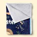 Custom Name Funny Sister Gifts - Personalized Blanket