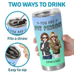 Custom Name Best Friend Gifts for Women - Personalized Tumbler