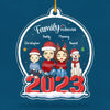 It's The Most Beautiful Time Of The Year - Family Personalized Custom Ornament - Acrylic Custom Shaped - Christmas Gift For Family Members