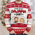 Custom Name Christmas Pajama Gifts - Personalized Sweatshirt