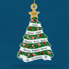 Our Warmth & Happiness - Family Personalized Custom Ornament - Acrylic Christmas Tree Shaped - Christmas Gift For Family Members