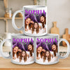 Custom Photo Positive Vibes Positive Life - Family Personalized Custom Mug - Gift For Family Members, Pet Owners, Pet Lovers
