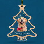 Custom Pet Photo Christmas Gifts for Dog Lovers - Personalized Ornament
