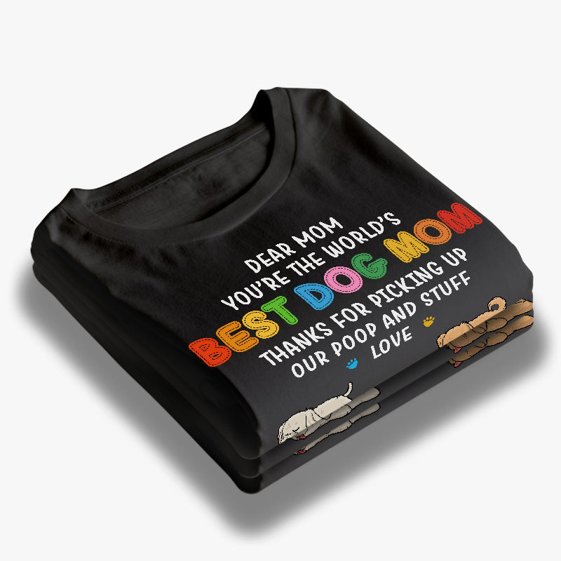 Thank You Mom For Everything - Dog Personalized Custom Unisex T-shirt, Hoodie, Sweatshirt - Gift For Pet Owners, Pet Lovers