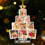 Custom Pet Photo Christmas Gifts for Dog Lovers - Personalized Ornament