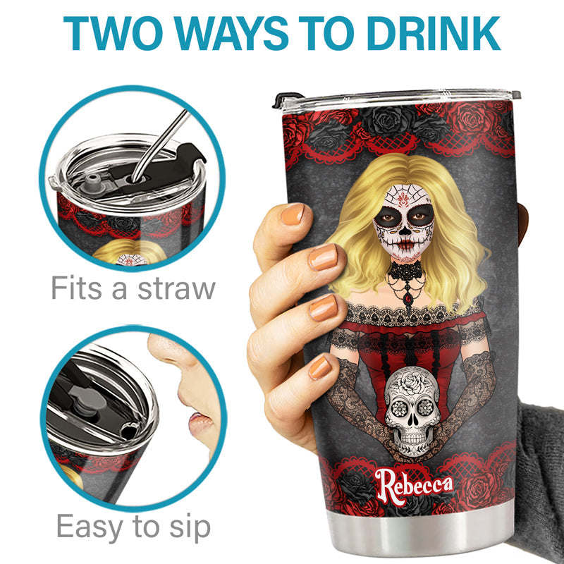 Custom Sage Burning Tarot Reading Gifts for Women - Personalized Tumbler