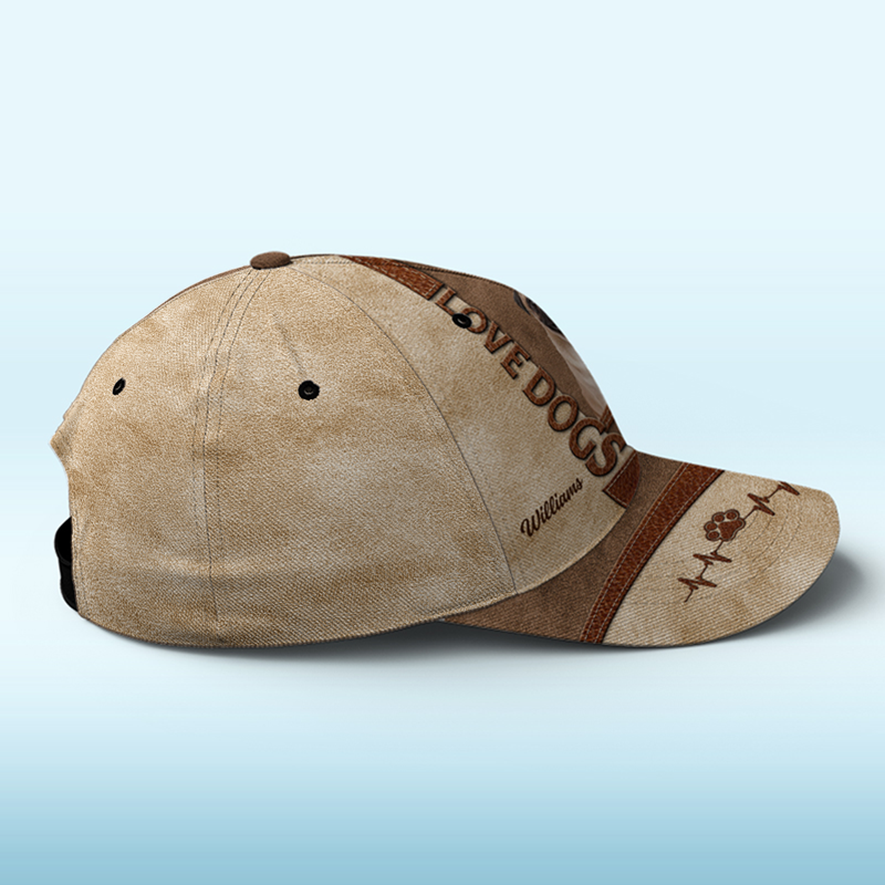 Custom Photo Life Is Better With Fur Baby Navy - Dog & Cat Personalized Custom Hat, All Over Print Classic Cap - New Arrival, Gift For Pet Owners, Pet Lovers