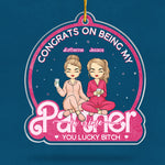 Custom Name Christmas Gifts for Best Friends - Personalized Ornament