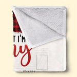 Custom Name Funny Sexy Couple Gifts - Personalized Blanket