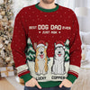 Best Dog Mom Ever - Dog Personalized Custom Ugly Sweatshirt - Unisex Wool Jumper - Christmas Gift For Pet Owners, Pet Lovers