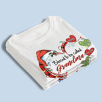 Custom Name Christmas Grandma Gifts - Personalized Apparel