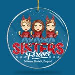 Custom Name Christmas Gifts for Sisters - Personalized Ornament