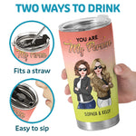 Custom Name Best Friend Gifts for Women - Personalized Tumbler