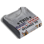 Custom Name German Shepherd Dog Dad Gifts - Personalized Apparel