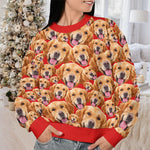Golden Retriever Pattern Gifts for Dog Lovers - Golden Retriever Sweatshirt