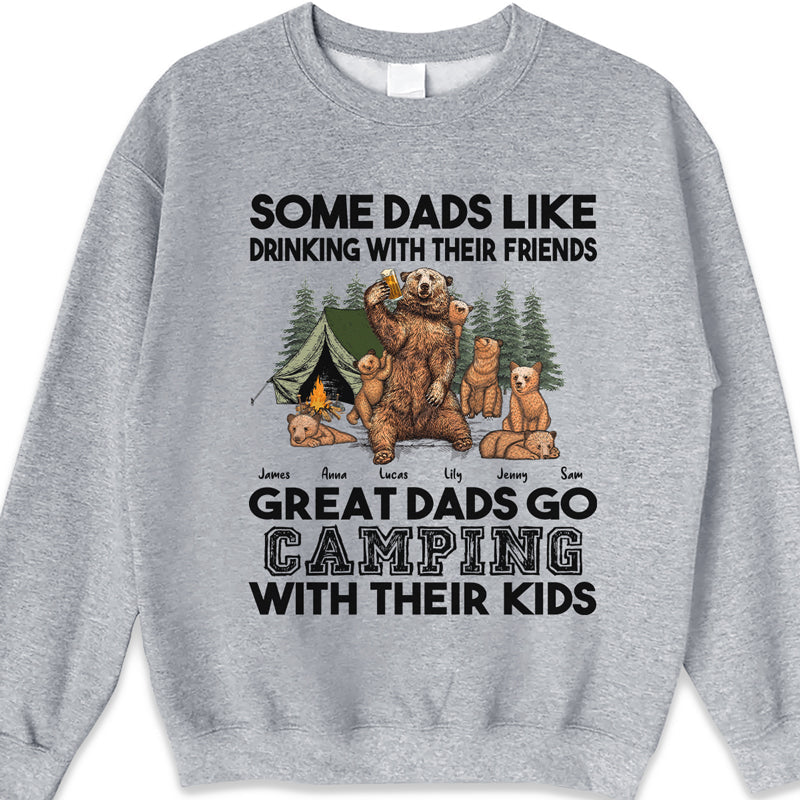 Custom Name Camping Gifts for Dads - Personalized Apparel