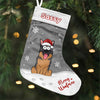 Merry Woofmas To You - Dog Personalized Custom Christmas Stocking - Christmas Gift For Pet Owners, Pet Lovers