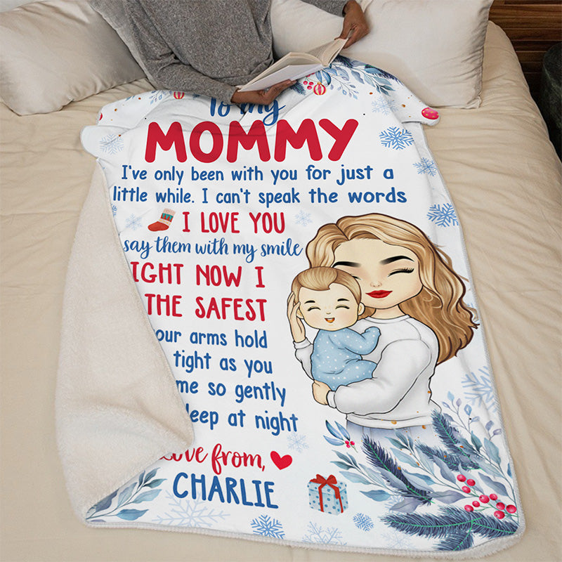 Custom Name Mommy Gifts for Moms - Personalized Blanket