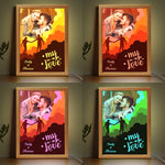 Custom Photo Couple Love Gifts - Personalized Frame Light Box