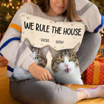 Custom Name Cat Lover Gifts - Personalized Pillow