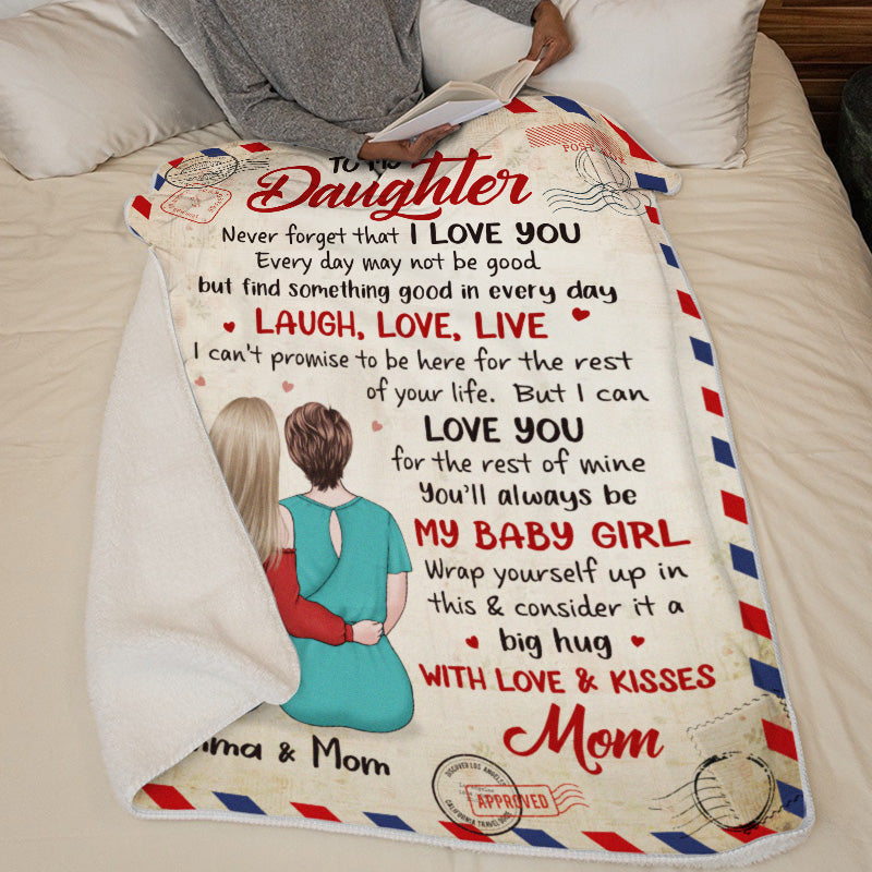 Your Smile Lights Up My World - Family Personalized Custom Blanket - Birthday Gift From Mom, Grandma