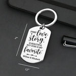 Custom Photo Couple Gifts - Personalized Keychain