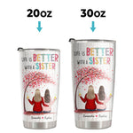 Custom Name Funny Sister Gifts - Personalized Tumbler
