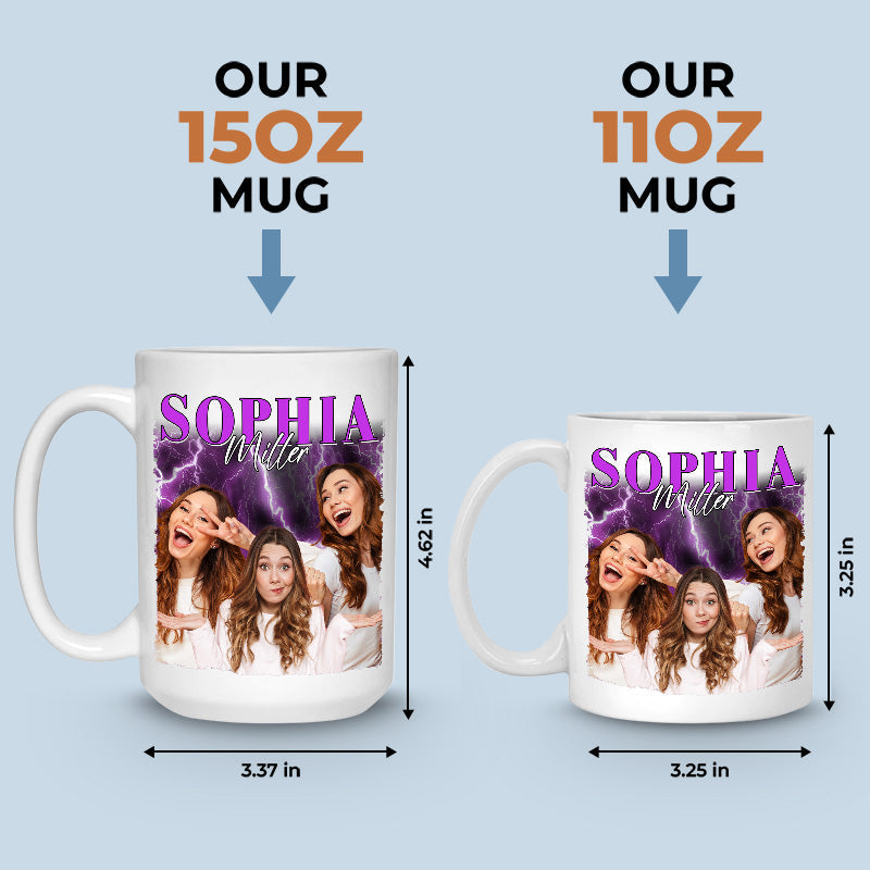 Custom Photo Positive Vibes Positive Life - Family Personalized Custom Mug - Gift For Family Members, Pet Owners, Pet Lovers