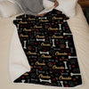 Too Cute To Be Grounded - Dog Personalized Custom Blanket - Gift For Pet Owners, Pet Lovers