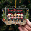 You Are The Reasons - Coworker Personalized Custom Ornament - Acrylic Benelux Shaped - Christmas Gift For Coworkers, Work Friends, Colleagues