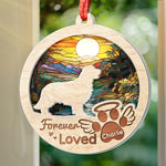 Custom Name Memorial Dog Gifts - Personalized Ornament