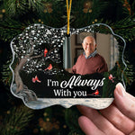Custom Photo Memorial Remembrance Gifts - Personalized Ornament