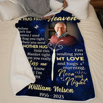 A Hug From Heaven Memorial Tribute - Sympathy Blanket