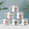 Waiting For Snow And All The Holiday Glow - Kid Personalized Custom Hot Chocolate Mug, Cup - Christmas Gift For Kids, Family Members