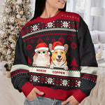 Custom Name Christmas Gifts for Pet Lovers - Personalized Sweatshirt