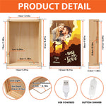 Custom Photo Couple Love Gifts - Personalized Frame Light Box