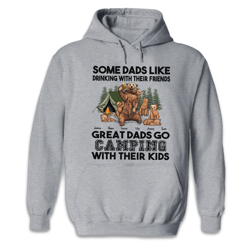 Custom Name Camping Gifts for Dads - Personalized Apparel