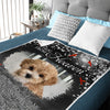 Custom Photo Our Love And Hugs - Memorial Personalized Custom Blanket - Sympathy Gift For Pet Owners, Pet Lovers