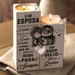 Romantic Spanish Wife Gifts - Candle Holder